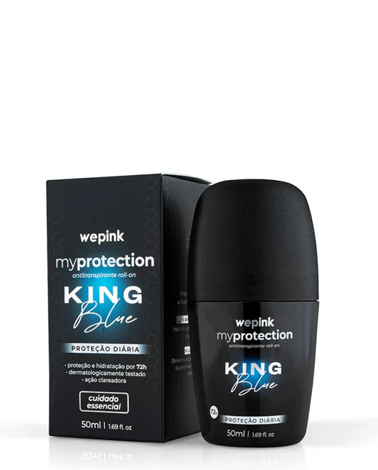 Desodorante Antitranspirante Roll-on King Blue - Wepink
